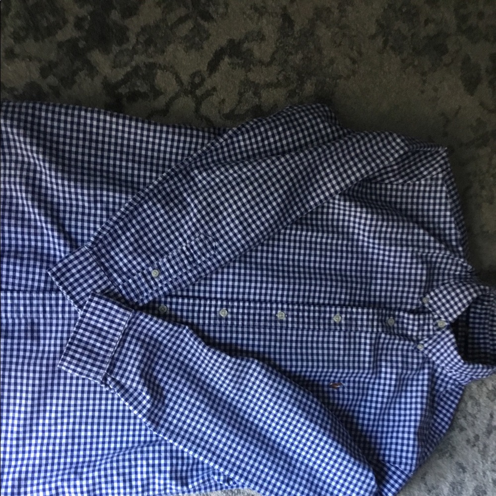 Ralph Lauren dress shirt blue size large
